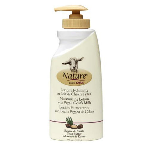 Nature By Canus Lotion - Goats Milk - Nature - Shea Butter - 11.8 Oz