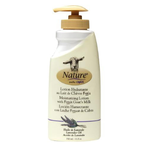 Nature By Canus Lotion - Goats Milk - Nature - Lavender Oil - 11.8 Oz