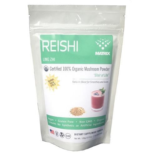 Mushroom Matrix Reishi - Organic - Powder - 3.57 Oz