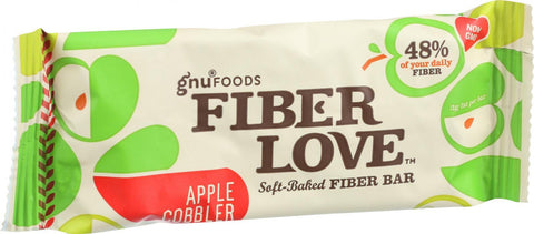 Nugo Nutrition Bar - Fiber Dlish - Apple Cobbler - 1.6 Oz Bars - Case Of 16