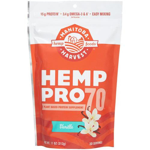 Manitoba Harvest Hemp Pro 70 - Vanilla - 11 Oz