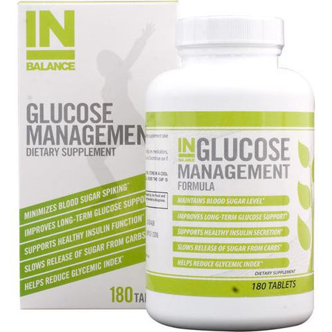 Inbalance Health Supplements Inbalance Glucose Management - 180 Tablets