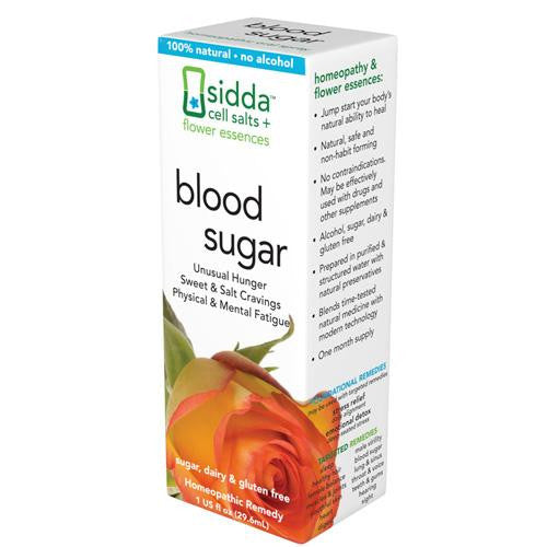 Sidda Flower Essences Blood Sugar - 1 Fl Oz