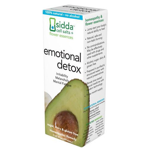 Sidda Flower Essences Emotional Detox - 1 Fl Oz