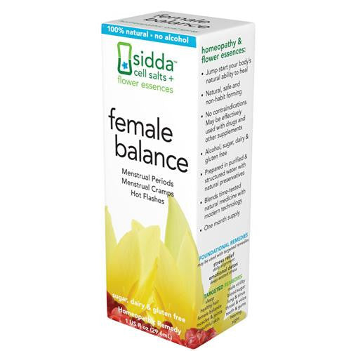 Sidda Flower Essences Female Balance - 1 Fl Oz