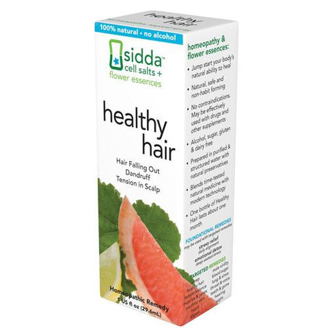 Sidda Flower Essences Healthy Hair - 1 Fl Oz