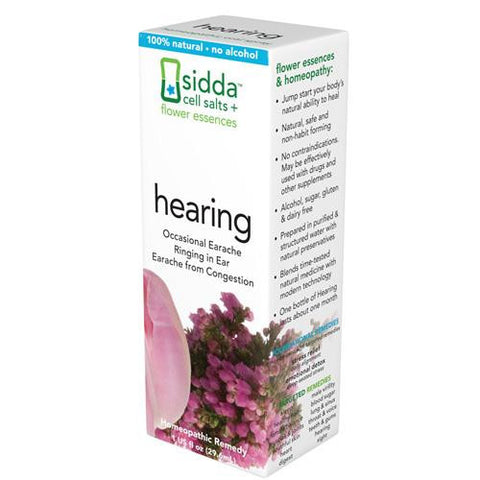 Sidda Flower Essences Hearing - 1 Fl Oz