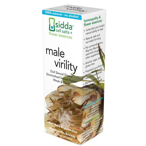 Sidda Flower Essences Male Virility - 1 Fl Oz