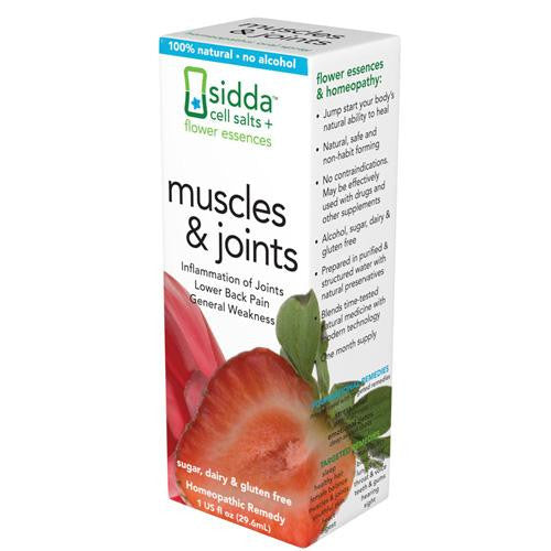 Sidda Flower Essences Muscles And Joints - 1 Fl Oz