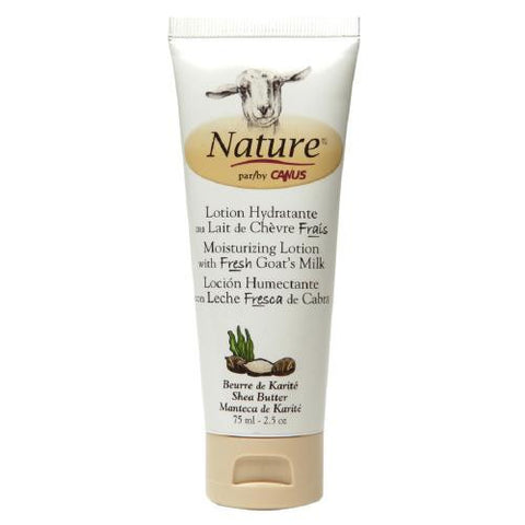 Nature By Canus Lotion - Goats Milk - Nature - Shea Butter - 2.5 Oz