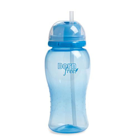 Bornfree-summer Infant Twist 'n Pop Straw Cup - Blue - 14 Oz - 1 Cup