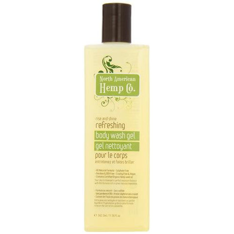 North American Hemp Company Body Wash - Gel - Refreshing - 11.56 Fl Oz