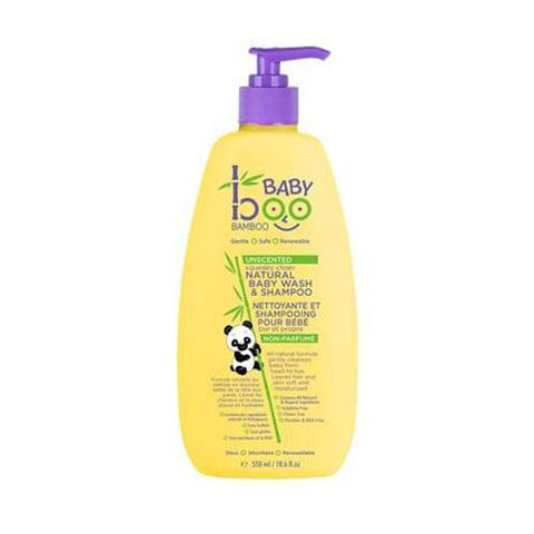 Boo Bamboo Baby Wash And Shampoo - Unscented - 18.6 Fl Oz