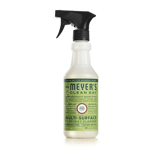 Mrs. Meyer's Multi Surface Spray Cleaner - Iowa Pine - 16 Fl Oz - Case Of 6