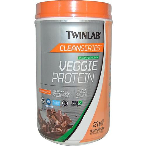 Twinlab Clean Series - Veggie Protein - Chocolate - 1.75 Lb