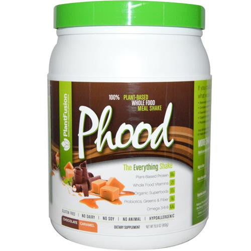 Plantfusion Phood Shake - Powder - Chocolate Caramel - 15.9 Oz