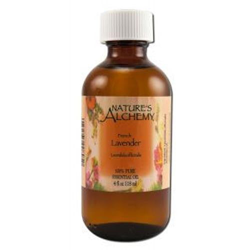 Nature's Alchemy Essential Oil - 100 Percent Pure - Lavender - 4 Fl Oz