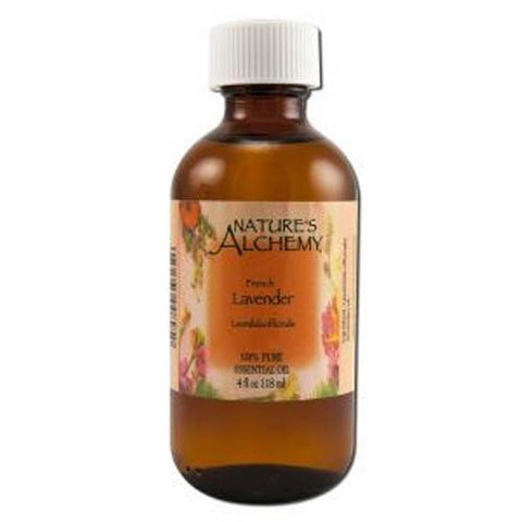 Nature's Alchemy Essential Oil - 100 Percent Pure - Lavender - 4 Fl Oz