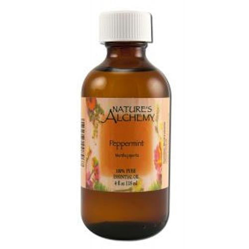 Nature's Alchemy Essential Oil - 100 Percent Pure - Peppermint - 4 Fl Oz