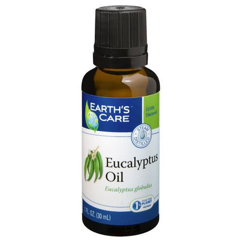 Earth's Care Essential Oil - 100 Percent Pure - Natr - Eucalyptus - 1 Fl Oz