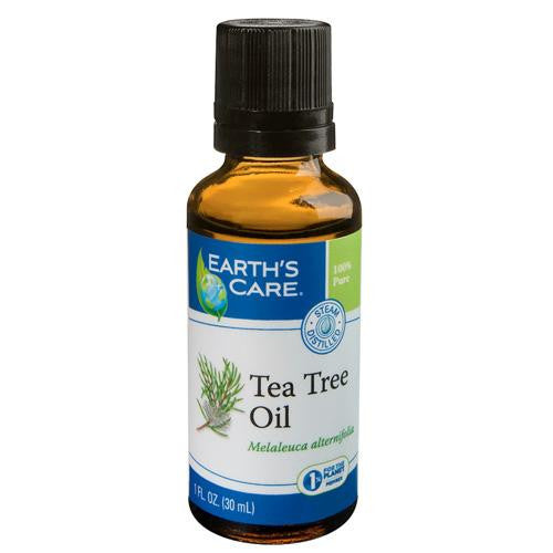 Earth's Care Essential Oil - 100 Percent Pure - Austr Tea Tree - 1 Fl Oz