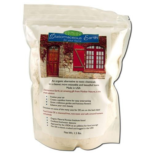 Lumino Home Diatomaceous Earth - Food Grade - Home - 1.5 Lb