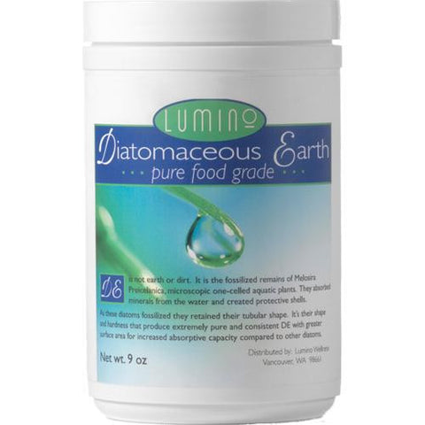 Lumino Home Diatomaceous Earth - Food Grade - Pure - 9 Oz