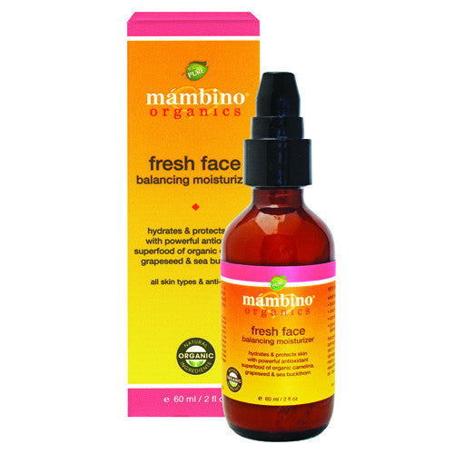 Mambino Organics Moisturizer - Fresh Face - Balancing - 2 Fl Oz