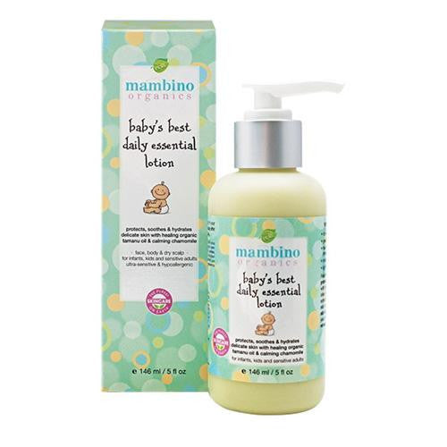 Mambino Organics Lotion - Baby's Best - Daily Essential - 5 Fl Oz