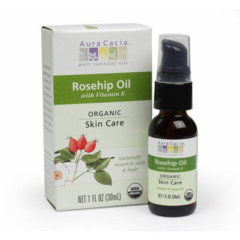 Aura Cacia Skin Care Oil - Organic - Rosehip Oil - 1 Fl Oz