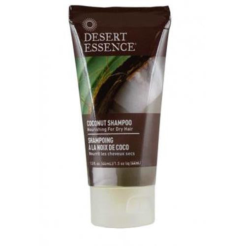 Desert Essence Shampoo - Nourishing - Coconut - Trvl - 1.5 Fl Oz - 1 Case