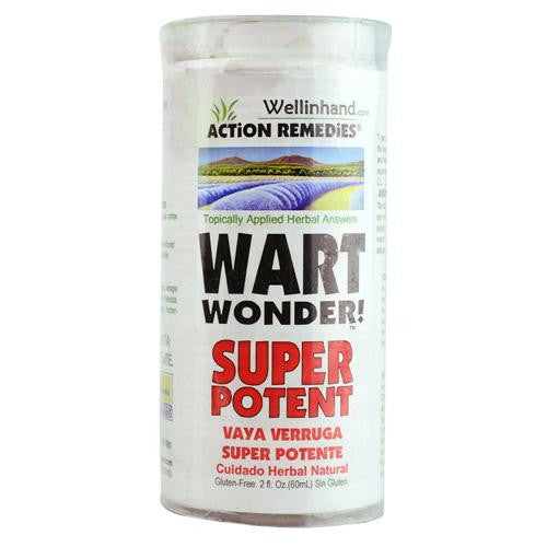 Wellinhand Action Remedies Wart Wonder - Super Potent - 2 Fl Oz