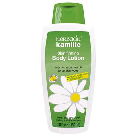 Herbacin Kamille Body Lotion - Firming - With Argan Oil - 5 Fl Oz