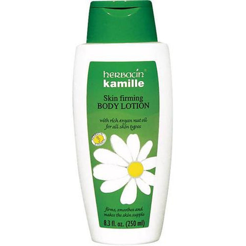 Herbacin Kamille Body Lotion - Firming - With Argan Oil - 8.3 Fl Oz