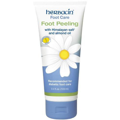 Herbacin Kamille Foot Peeling - With Himalayan Salt Almond Oil - 3.4 Fl Oz