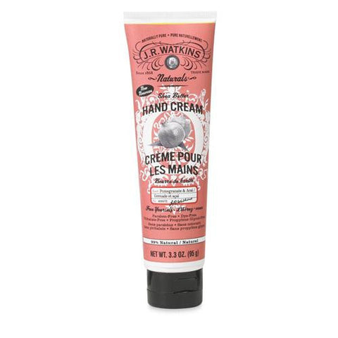 J.r. Watkins Hand Cream - Pomegranate And Acai - 3.3 Oz