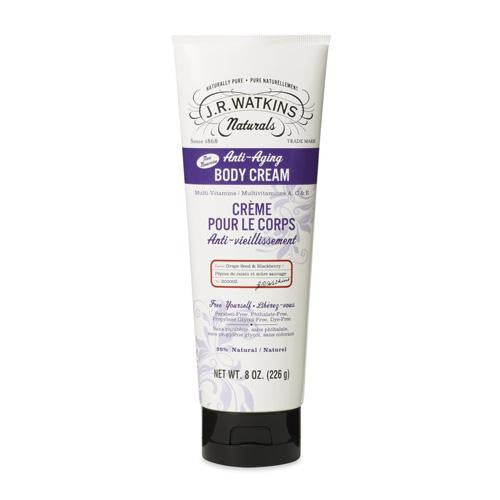 J.r. Watkins Body Cream - Anti Aging - 8 Oz