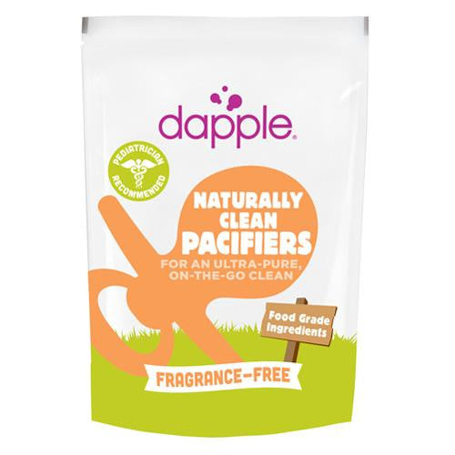 Dapple Pacifier Wipes - Food Grade - Fragrance Free - 25 Count