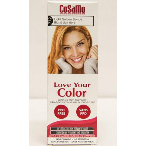 Love Your Color Hair Color - Cosamo - Non Permanent - Lt Gold Blonde - 1 Ct