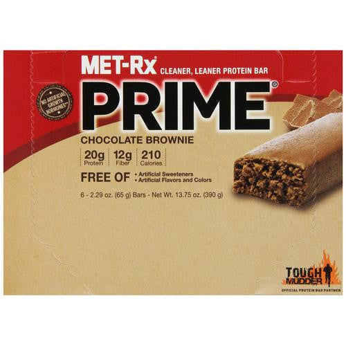 Met-rx Protein Bar - Prime - Chocolate Brownie - 65 Grams - 1 Case