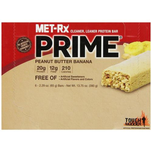 Met-rx Protein Bar - Prime - Peanut Butter Banana - 65 Grams - 1 Case