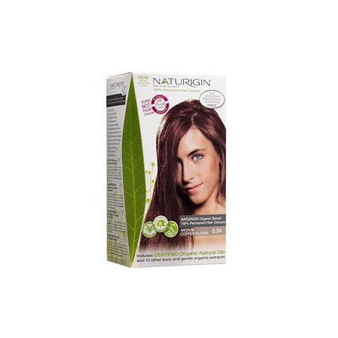 Naturigin Hair Colour - Permanent - Medium Copper Blonde - 1 Count