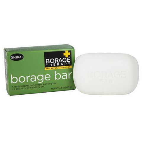 Shikai Products Cleansing Bar - Non Soap - Borage - 4.5 Oz