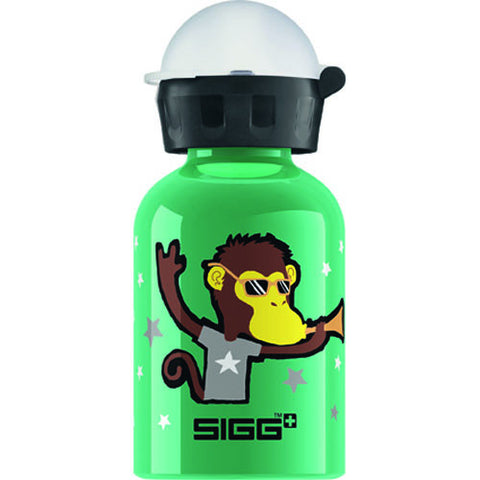 Sigg Water Bottle - Go Team - Monkey Elephant - .3 Liters