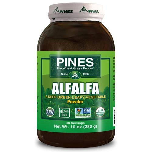 Pines International Alfalfa - Organic - Powder - 10 Oz