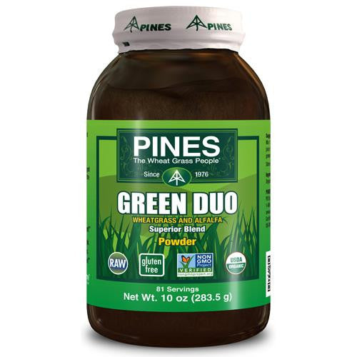 Pines International Green Duo - Organic - Powder - 10 Oz