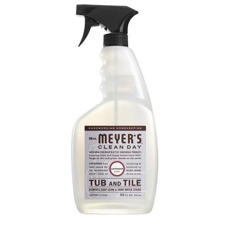 Mrs. Meyer's Tub And Tile Cleaner - Lavender - 33 Fl Oz - Case Of 6