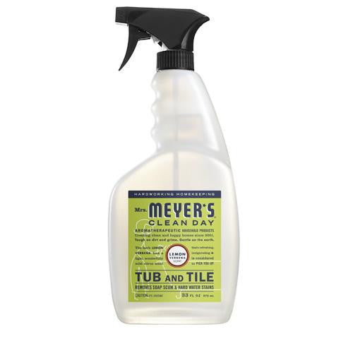 Mrs. Meyer's Tub And Tile Cleaner - Lemon Verbena - 33 Fl Oz - Case Of 6