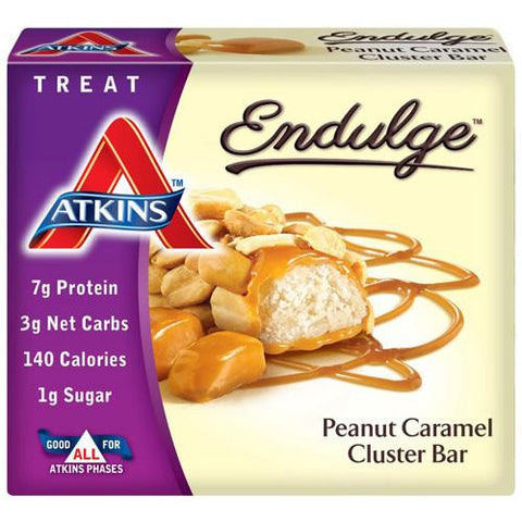 Atkins Endulge Pieces - Peanut Caramel Cluster Bar - 5 Oz