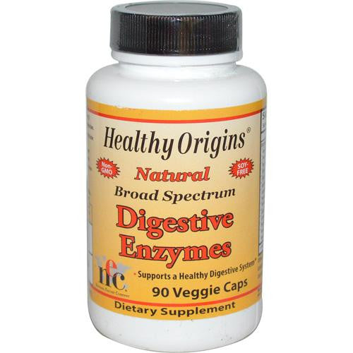 Healthy Origins Digestive Enzymes - 90 Vegetarian Capsules